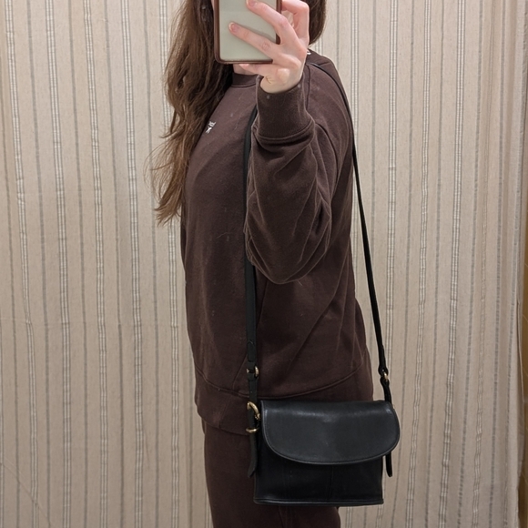 🐎 Coach '98 Black Equestrian Small Flap - 9801 🐎 - Picture 9 of 9